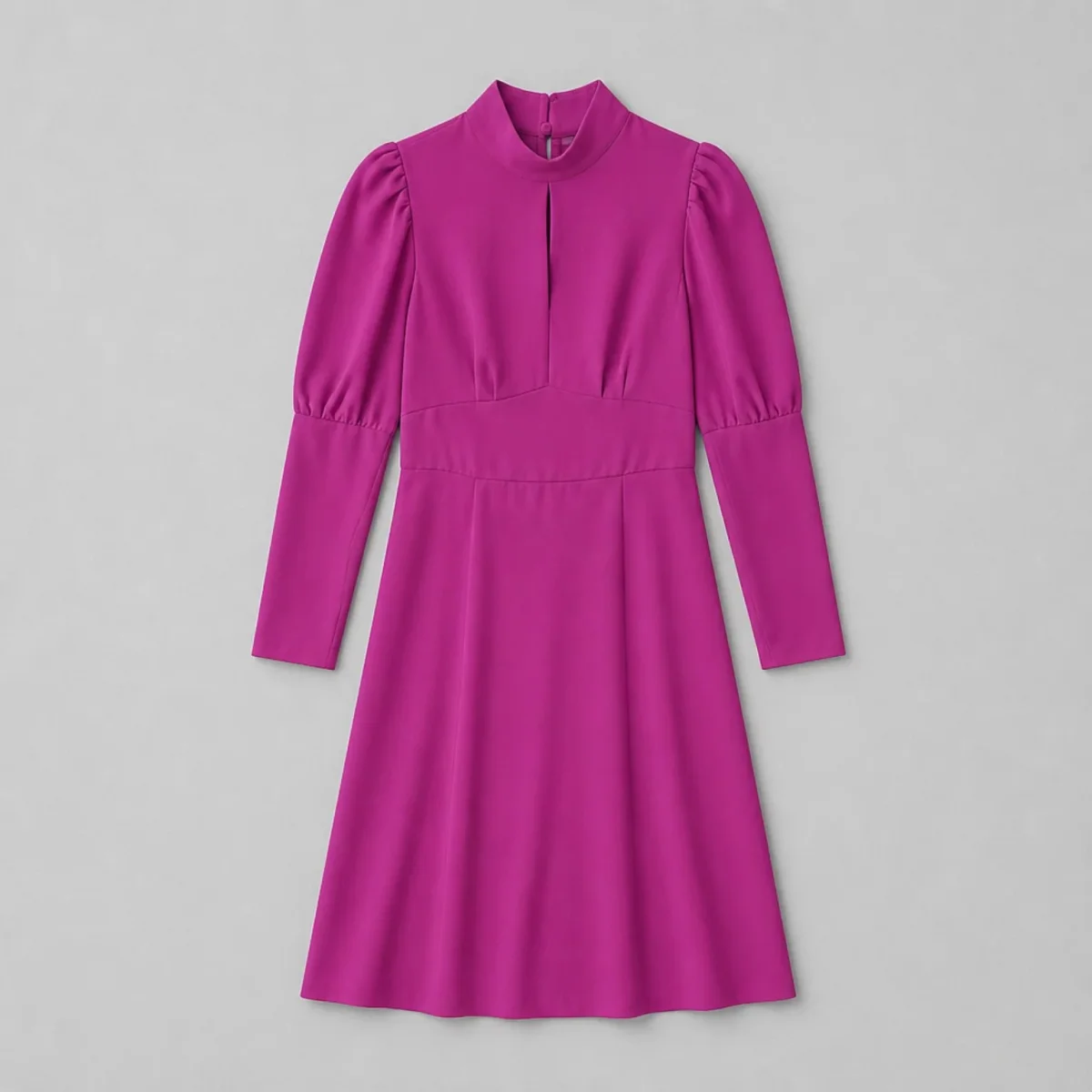 Kleid in Fuchsia/Pink – EXQUISE | Größe S – Bild 2