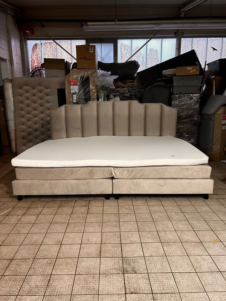 Familienbett-Boxspringbett 280 x 200 cm, H3 – Bild 4