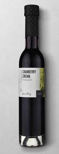 Cranberry Crema 250ml – Fruchtig-herbe Balsamico-Creme – Bild 2