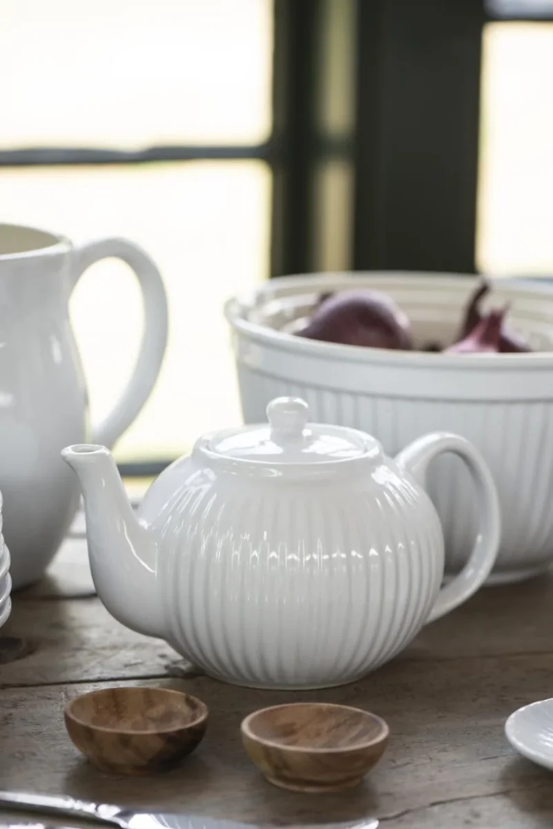 IB Laursen Teekanne Mynte Pure White im Landhausstil – Bild 3