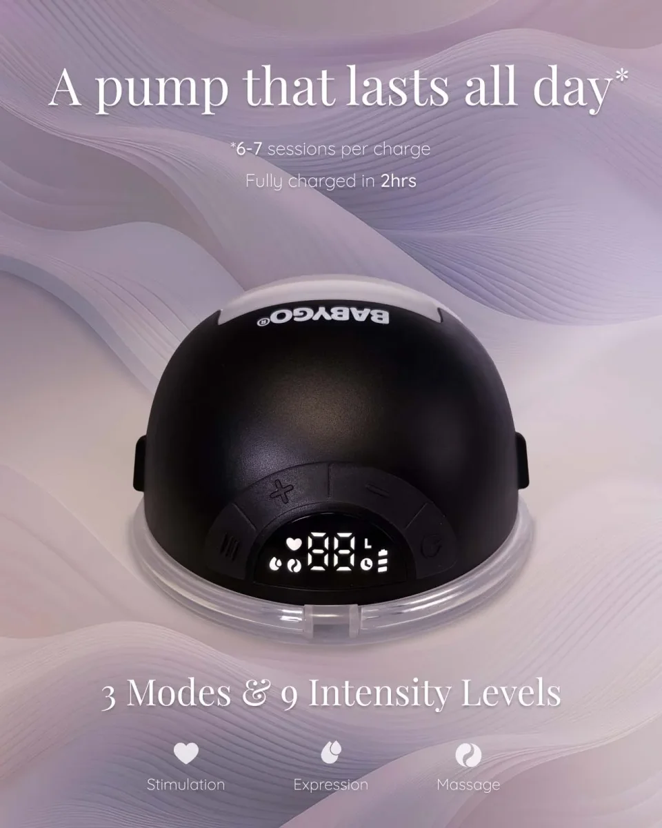 BABYGO® Air™ Elektrische Milchpumpe Doppel – Bild 4