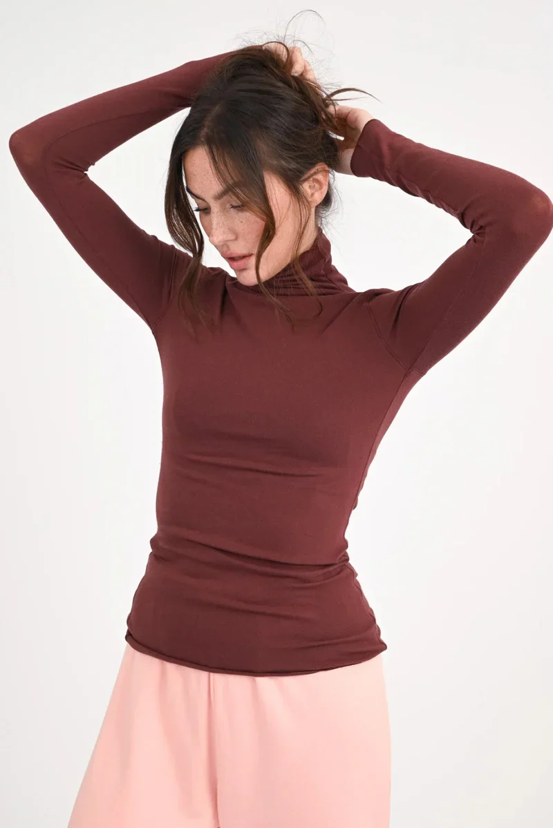 Rollkragen-Langarmshirt „Agena“ von Love Joy Victory (Größe M) – Bild 5