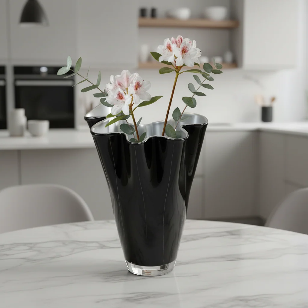 Signature Vase Glas zweifarbig – Bild 5